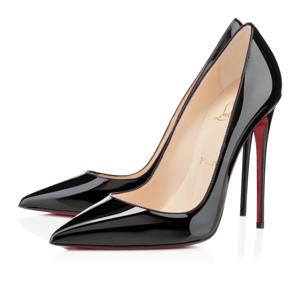 Christian Louboutin Black So Kate Patent Leather P